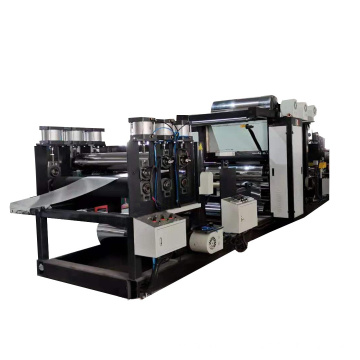 Plastic film laminated steel coil production line